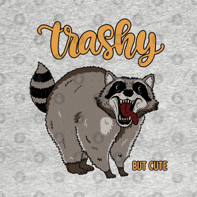 Raccoon - Trashy but cute by valentinahramov